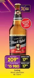 Carling - Black Label Beer RB 750ml