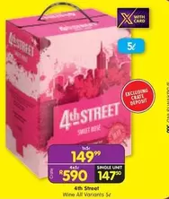 4th Street - Wine All Variants 5c