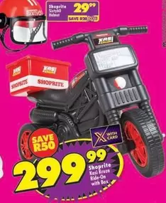 Shoprite Kasi Kruze Ride-On with Box