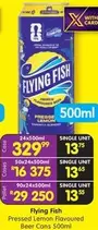 Flying Fish - Pressed Lemon Flavoured Beer Cans