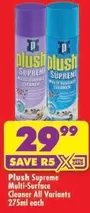 Plush - Supreme Multi-Surface Cleaner All Variants