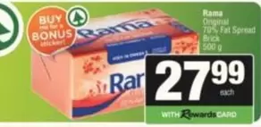 Rama - Original 70% Fat Spread Brick