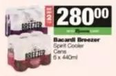 Bacardi - Spirit Cooler Cans