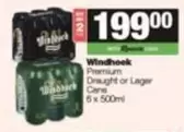 Windhoek - Premium Draught or Lager Cans