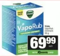 VapoRub Vaporizing Ointment