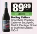Darling - Chocoholic Pinotage, Cabernet Sauvignon, Merlot, Pinotage, Shiraz or Bushvine Malbec