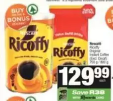 Ricoffy - Original Instant Coffee