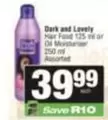 dark and lovely - Hair Food or Oil Moisturiser