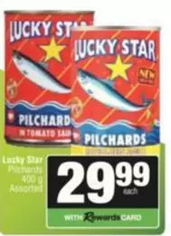 Lucky Star - Pilchards
