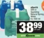 Aquelle - Still or Sparkling Natural Spring Water