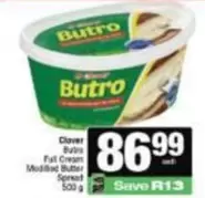 Butro - Full Cream Modified Butter Spread
