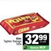 Glen - Tagless Teabags