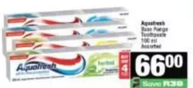 Aquafresh - Base Range Toothpaste