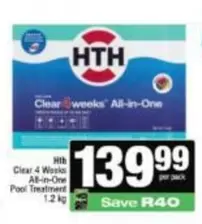 hth - Clear 8 weeks All-in-One Pool Treatment
