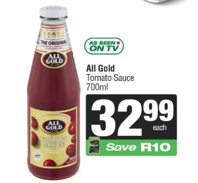 All Gold - Tomato Sauce