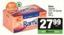 Rama - Original 70% Fat Spread Brick
