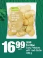 Spar - Baby Potatoes with Herb Butter