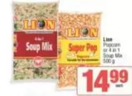 Lion - Popcorn or 4 in 1 Soup Mix