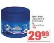 Stylin' Dredz Edge Control & Braid Holding Gel