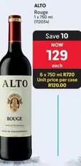 Alto - Rouge 1 x 750 ml (112034)