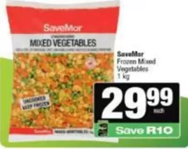 SaveMor - Frozen Mixed Vegetables