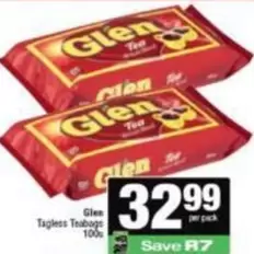 Glen - Tagless Teabags