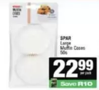 Spar - Large Muffin Cases