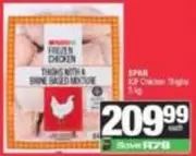 Spar - Frozen Chicken Thighs