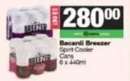 Bacardi - Spirit Cooler Cans