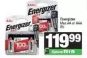 Energizer - Max AA or AAA