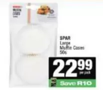 Spar - Large Muffin Cases