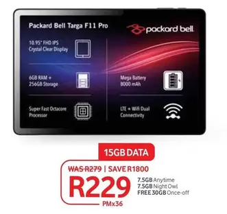 Packard Bell -  Targa F11 Pro