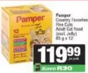 Pamper - Adult Cat Food Fine Cuts