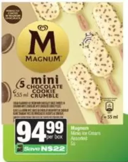 Magnum - Mini Chocolate Cookie Crumble