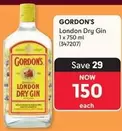 Gordon's - London Dry Gin 1 x 750 ml (347207)