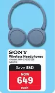Sony - Wireless Headphones (WH-CH520/LZE)