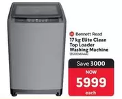 Elite - 17 kg  Clean Top Loader Washing Machine (8500464444)