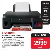 Canon - PIXMA G3410 3-in-1 Colour Ink Tank Printer