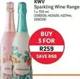 KWV - Sparkling Wine Range 1 x 750 ml (398206; 452426; 422144; 383028)