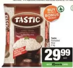 Tastic - Parboiled Rice