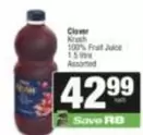 Clover - 100% Fruit Juice