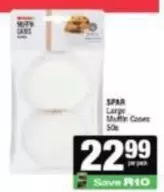 Spar - Large Muffin Cases