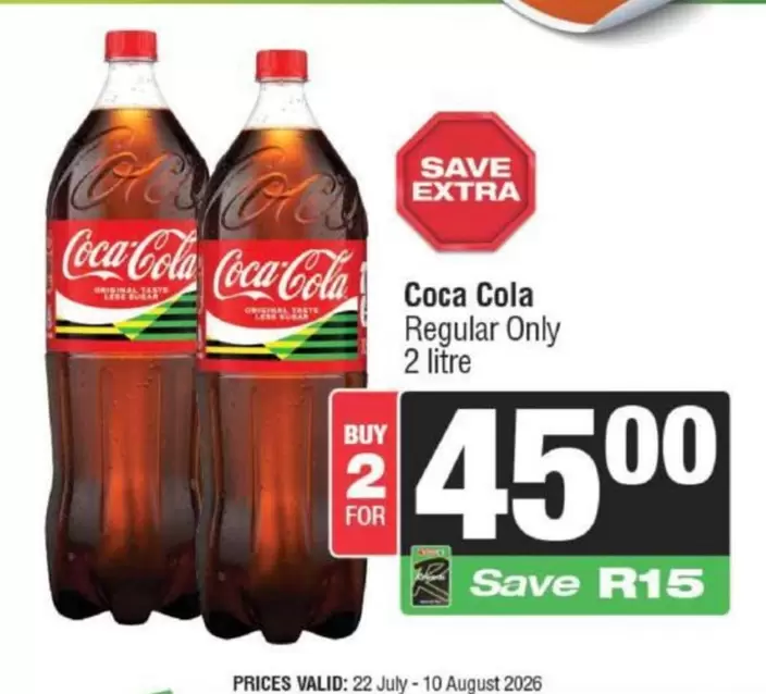 Coca cola - Regular Only