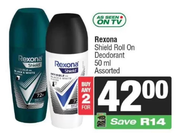 Rexona - Shield Roll On Deodorant