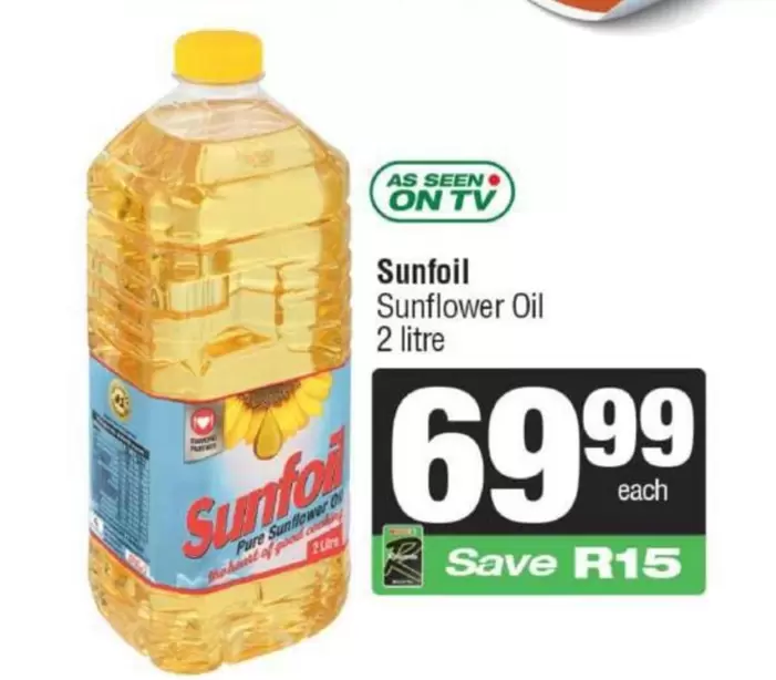 sunfoil - Sunflower Oil