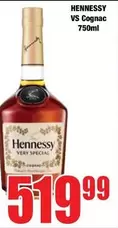 Hennessy - VS Cognac 750ml