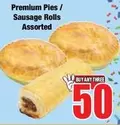Pies / Sausage Rolls