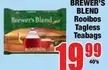 Rooibos Tagless Teabags