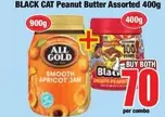 CAT - BLACK  Peanut Butter Assorted