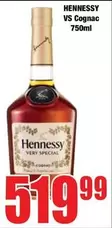Hennessy - VS Cognac 750ml